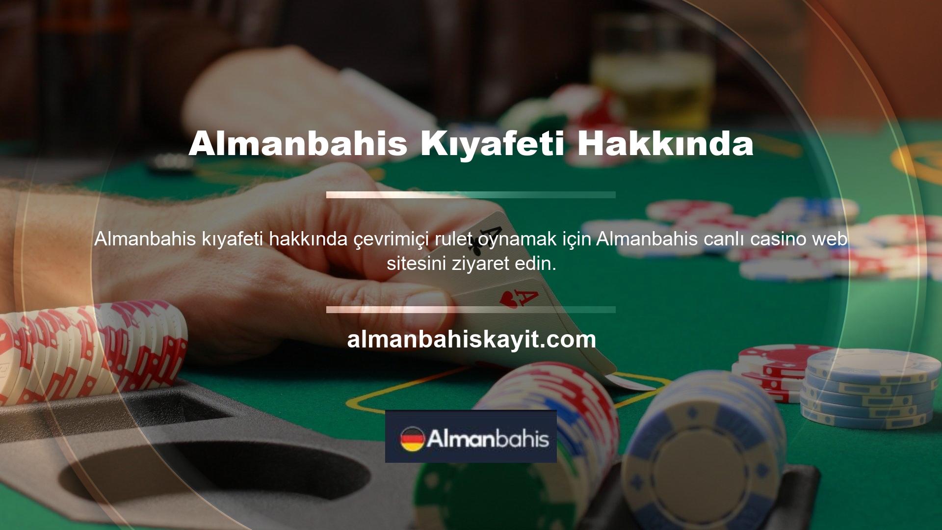 Popüler Almanbahis casino sitesi, oyunculara oyun deneyimlerinin tadını çıkarabilecekleri bir yer sağlar