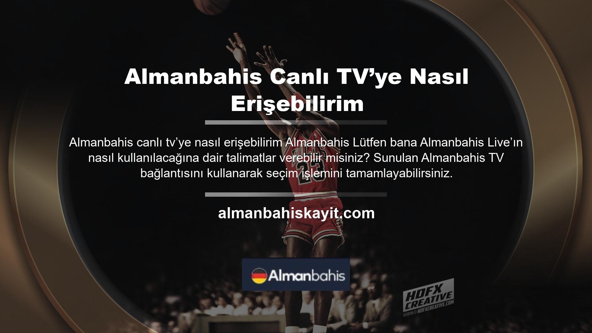 Artık canlı bir televizyon yayınına bağlandığınızın farkına varacaksınız