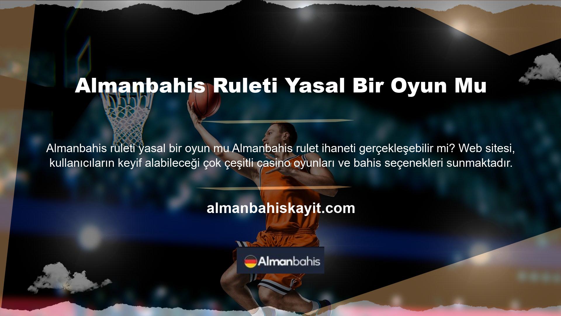 Rulet, web sitesinde bulunan en popüler casino oyunlarından biridir