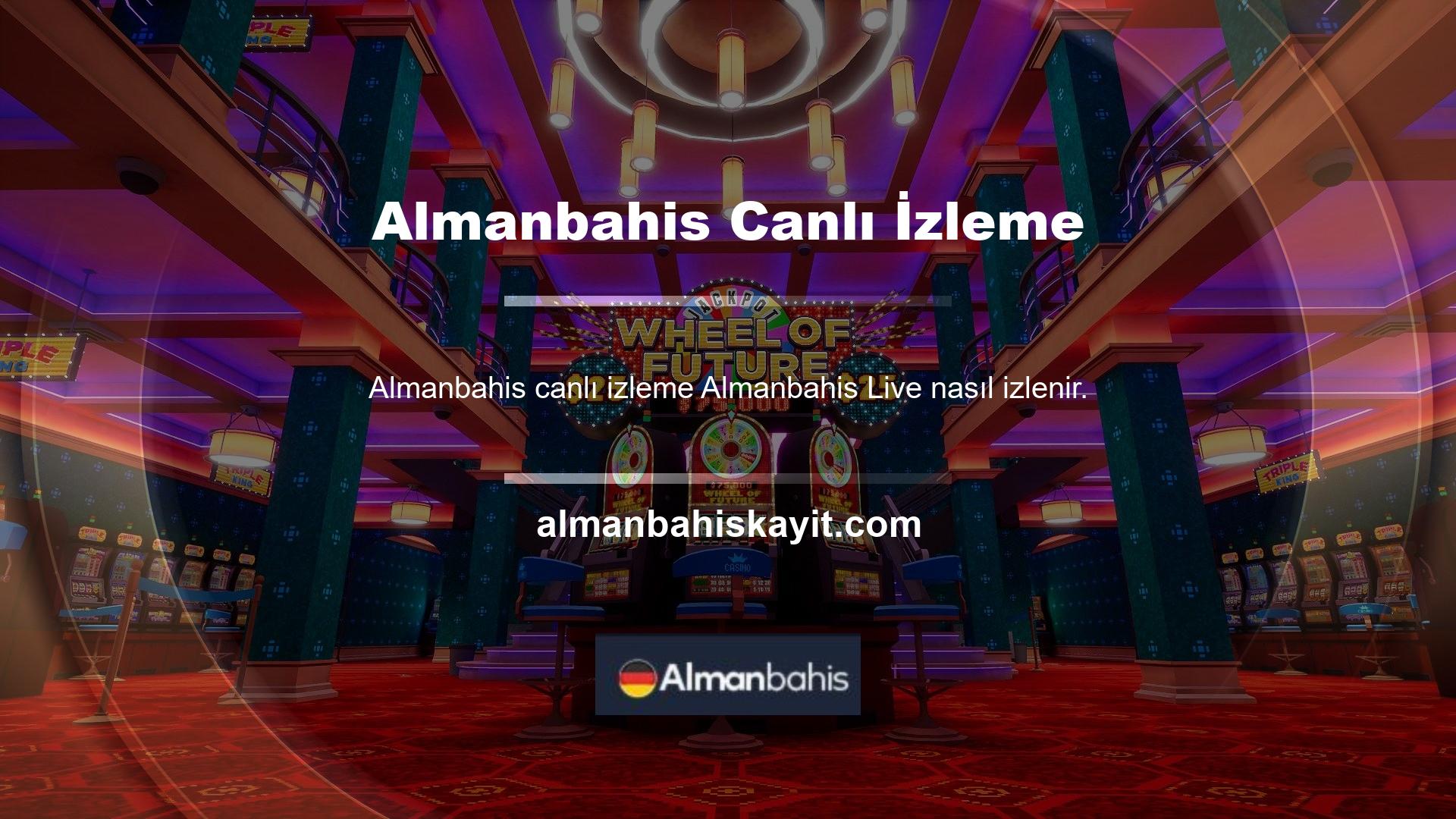 Sitenin en popüler özelliklerinden biri premium canlı maç yayın özelliğidir